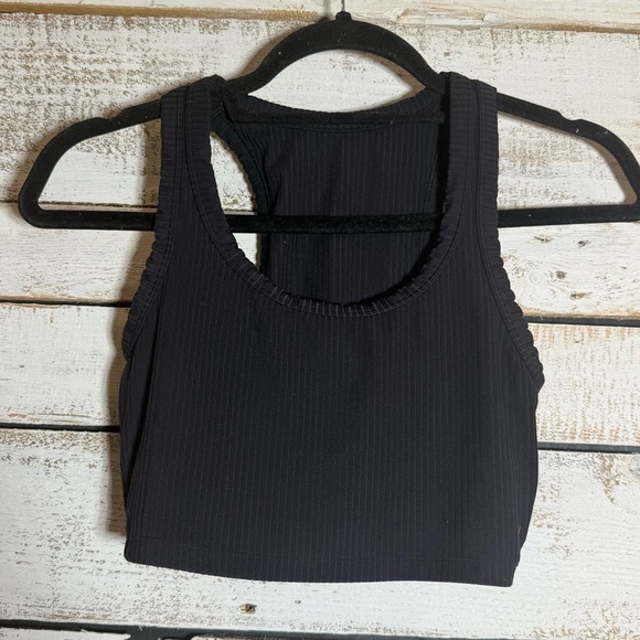 All In Motion Bra Womens XS Padded Ribbed Comfort Sports Workout Support - Picture 1 of 4